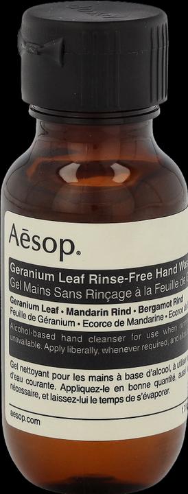 Image du produit Aesop Geranium Leaf Rinse-Free Hand Wash (lavage des mains sans rinçage) (Savon liquide, 50 ml)