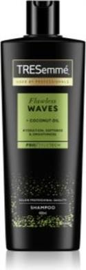 Actual product image Tresemmé Flawless Waves 400 Ml - Hydrating Shampoo For Curly And Frizzy Hair (400 ml, Liquid shampoo)