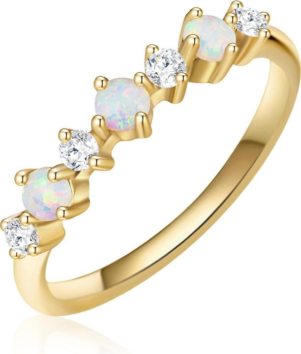 Immagine prodotto Glanzstücke München Donna Argento Sterling Cubic Zirconia Oro Giallo - 31496 (48, 925 Argento)