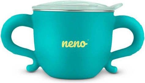 Produktbild Neno POLPO Set Thermal-Kindergeschirr, Babynahrungsbehälter, Babylöffel, Babygabel, 200ml Flasche