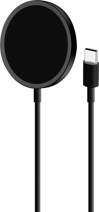 Puro Magnetic Charging Cable USB-C Magsafe - Ładowarka bezprzewodowa indukcyjna 15W (czarny) (15 W)