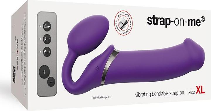 Produktbild Strap-on-me Vibrating Bendable Strap-on