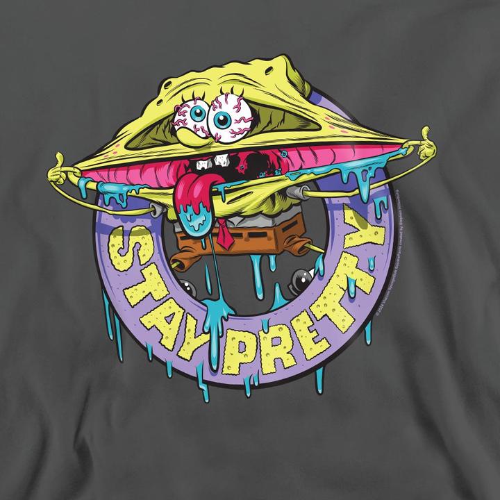 Immagine prodotto Spongebob Squarepants Stay Pretty Felpa Adulto Unisex (L)
