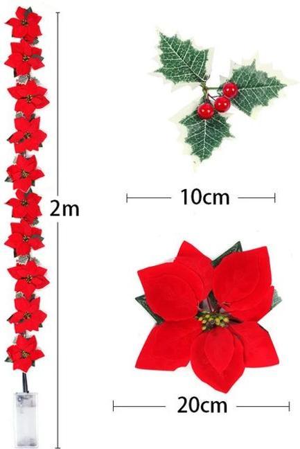 Produktbild MU Style Weihnachtsdekoration Lichterkette (2 m)