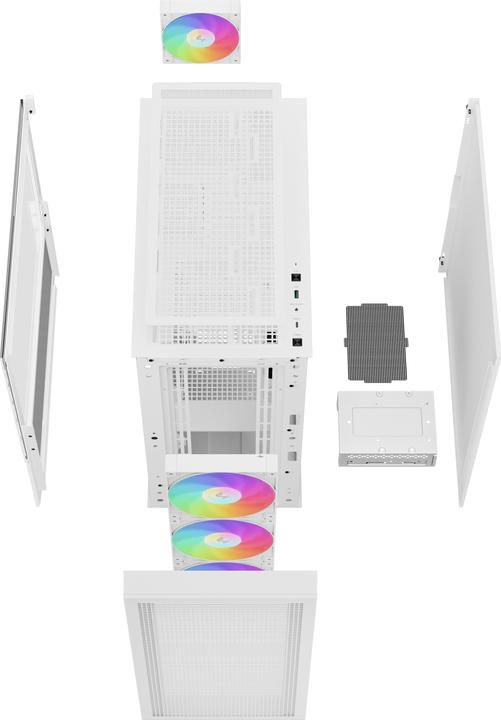 Actual product image Deepcool CH560 WH (ATX, mATX, Mini-ITX)