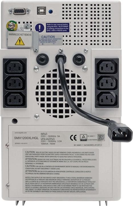 Produktbild Eaton Tripp Lite Series SMX1200XLHG (1000 VA, 750 W, Line-Interaktiv USV)