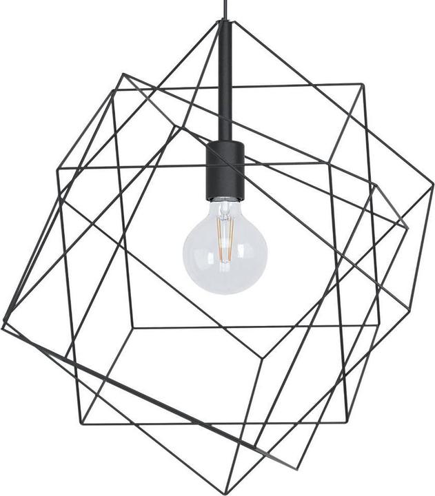 Immagine prodotto EGLO Lampada a sospensione STRAITON 1x E27, Nero (E27)