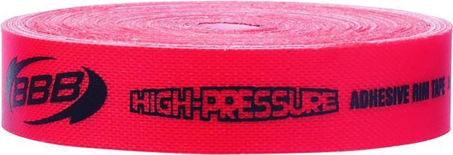 BBB Rimtape Hp adesivo 16mmx10m rosso (16 mm)