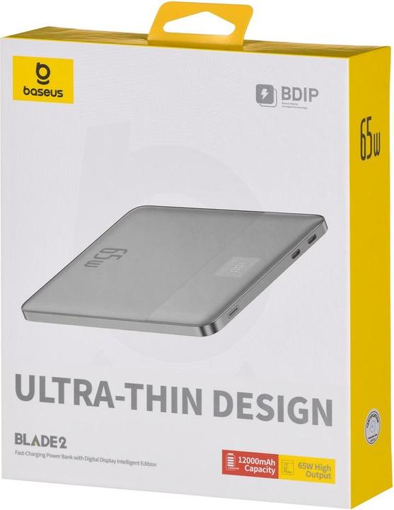 Produktbild Baseus Blade2 (12000 mAh, 65 W, 46.44 Wh)