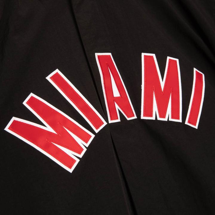 Actual product image Mitchell & Ness NBA Miami Heat Warm Up Jacket Men (M)