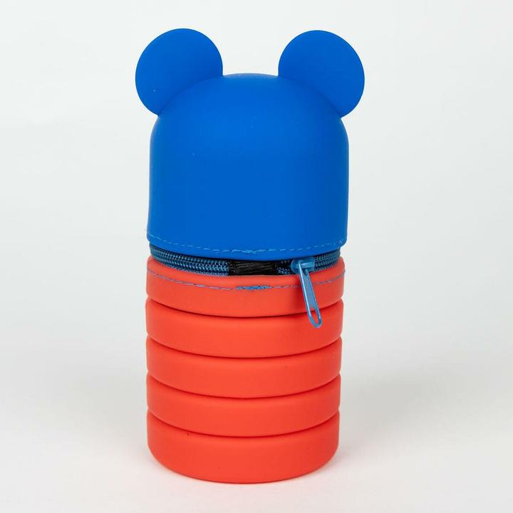 Actual product image Mickey Mouse Pencil holder red 6.5 x 19 x 6.5 cm