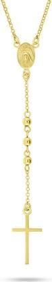 Brilio Silver - Original gold-plated Rosary necklace NCL110Y