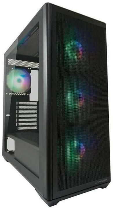 Produktbild LC-Power Geh?use Micro-ATX 811B black USB3.2/Audio,o.Netzteil (ATX)