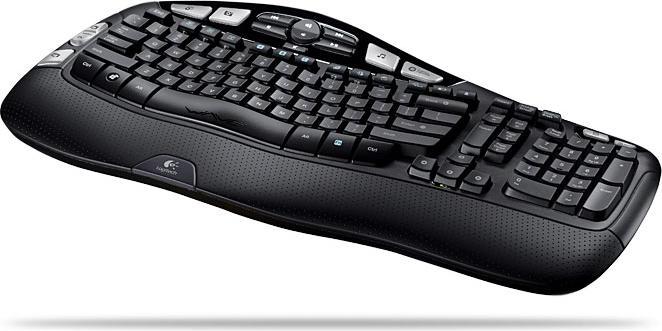Produktbild Logitech Cordless Wave Keyboard, CH-Layout (CH, Kabellos)