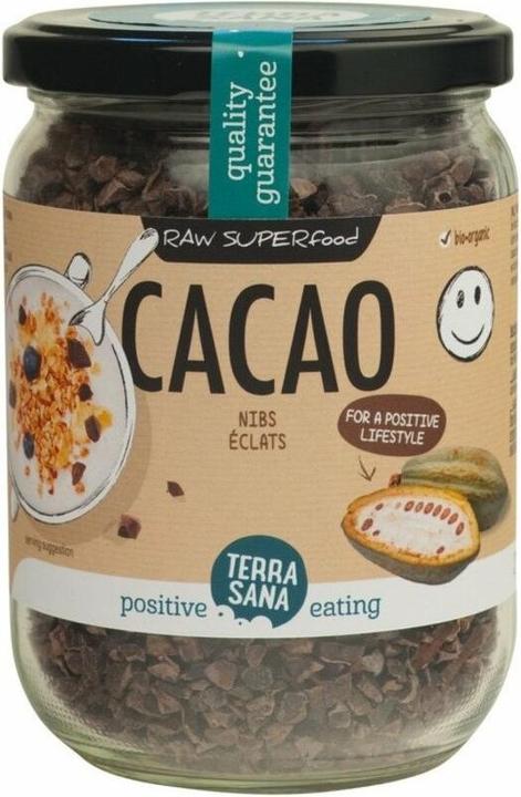 Terra Sana Pennini di cacao RAW (bicchiere) (230 g)