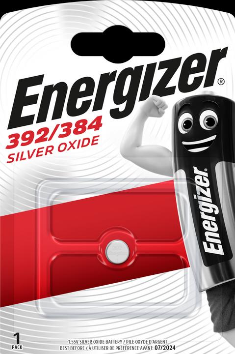 Energizer Silver Oxide 392/384 (1 pcs., LR41, 44 mAh)