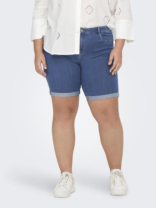 Actual product image Only Curvy Thunder Reg Long Jean Shorts (42)