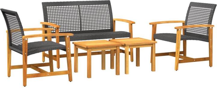 Produktbild VidaXL 5-tlg. Garten-Lounge-Set und