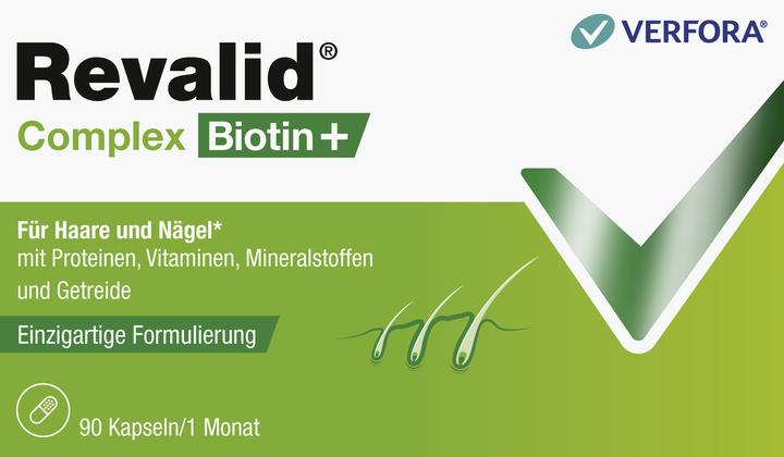 Actual product image Revalid Complex Biotin+ (90 Piece, Capsules, 75 g)