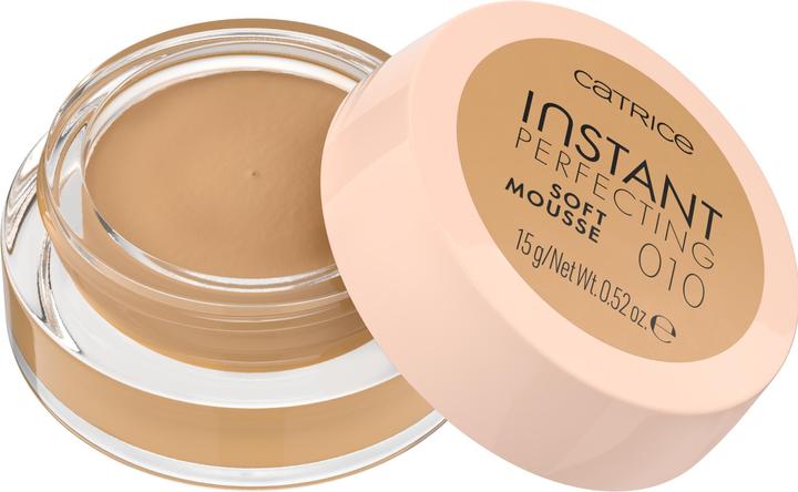 Actual product image Catrice Foundation Instant Perfecting Soft Mousse 010 Warm Beige (010 Warm Beige)