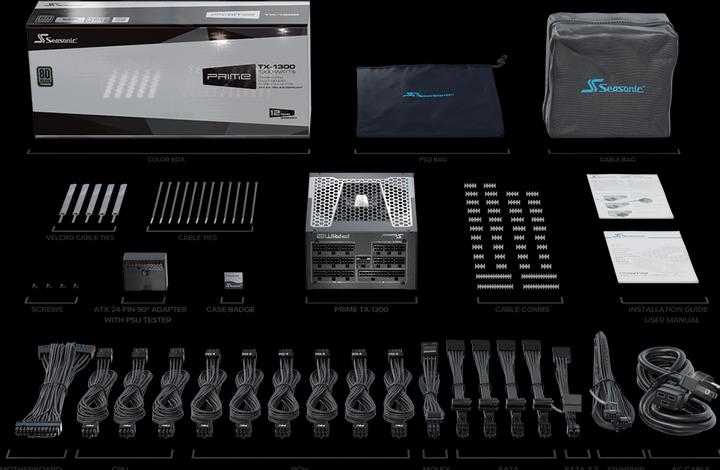 Image du produit Seasonic Prime TX-1300 ATX 3.0 (1300 W)