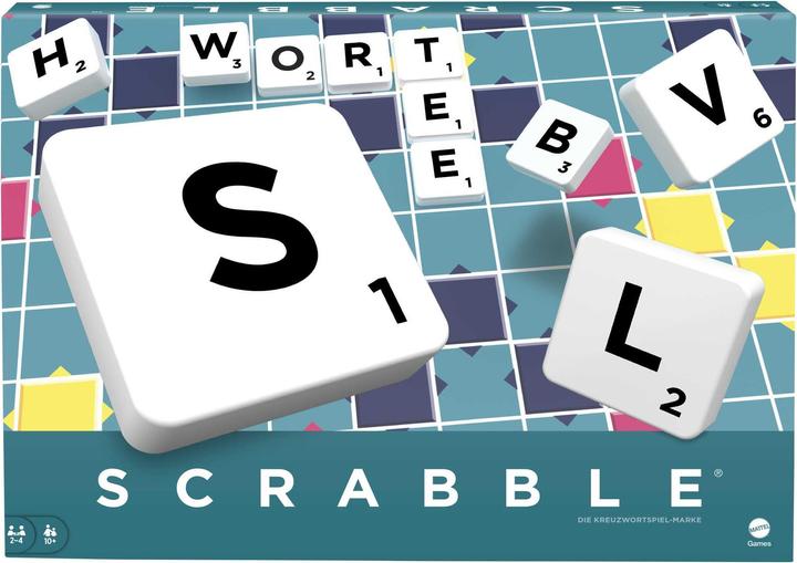 Actual product image Mattel Games Scrabble ORIGINAL (German)