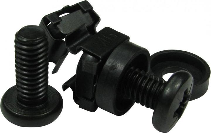 Image du produit Cables Direct CDL Pack de 50 écrous de cage M6 noirs