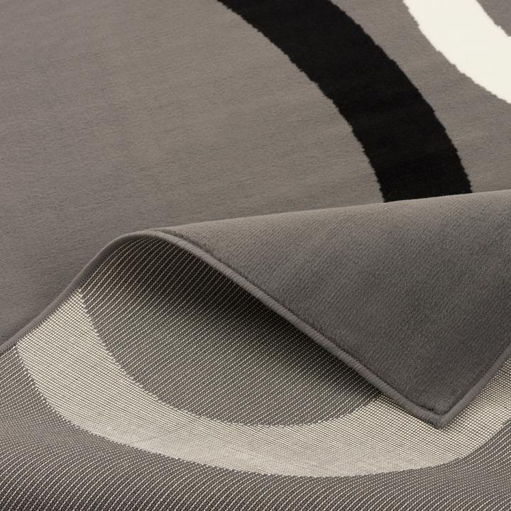 Actual product image Pergamon Carpet Modern Trendline Gray Circles (120 x 170 cm)
