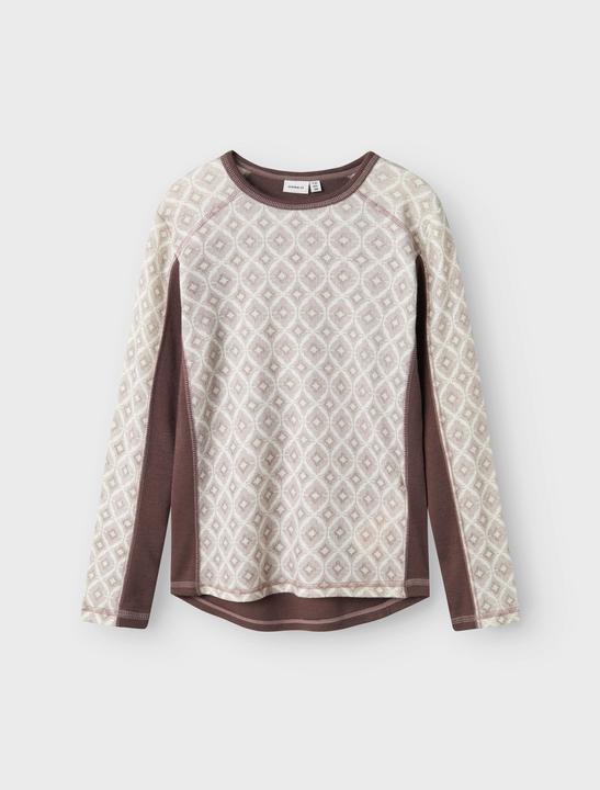 Actual product image Name it Merino wool top with long sleeves (146)
