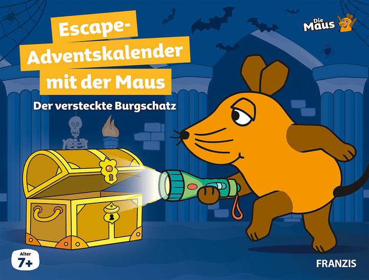 Produktbild Franzis Escape-Adventskalender mit der Maus - Der versteckte Burgschatz