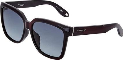 Givenchy Women's Gv 7021/F/S Hd Pzz Sonnenbrille, Rot-Burgund-Spiegel/Grau, 57