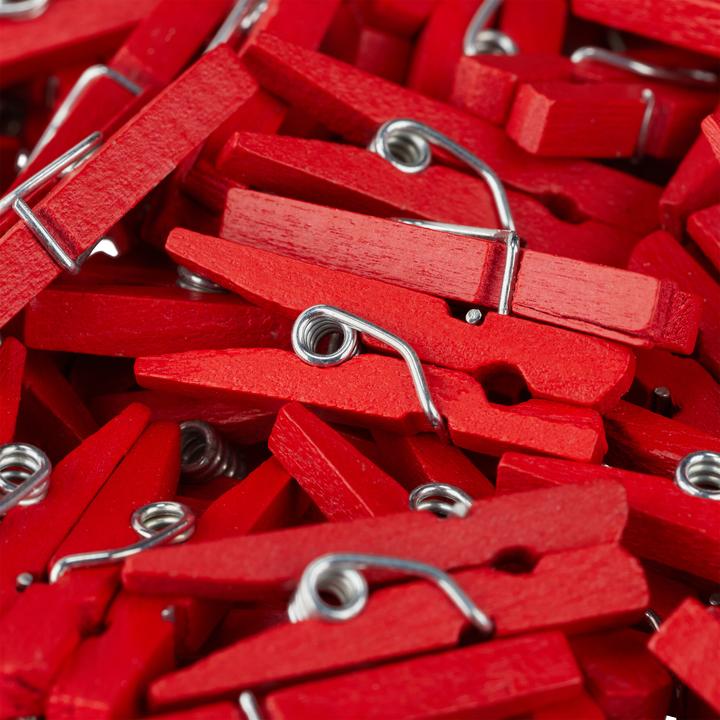 Actual product image Relaxdays 400x mini wooden staples