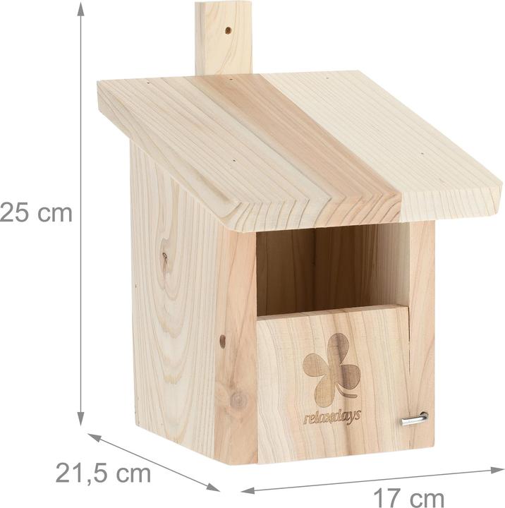 Actual product image Relaxdays Nest box