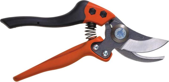 Actual product image Bahco ERGO medium-sized 20 mm bypass pruning shears with fixed handle with elastomer coating
