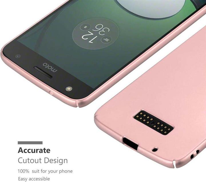 Produktbild Cadorabo TPU Matt Metallic Cover (Motorola Moto Z)