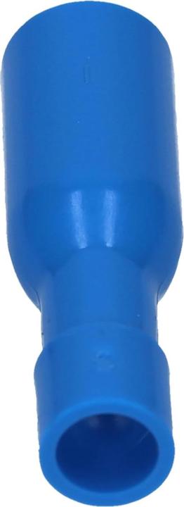 Produktbild Kalitec 10 Stück RHVB5 Rundsteckhülsen blau 1,5mm - 2,5mm² I isoliert I 5mm Durchmesser I 23mm lang