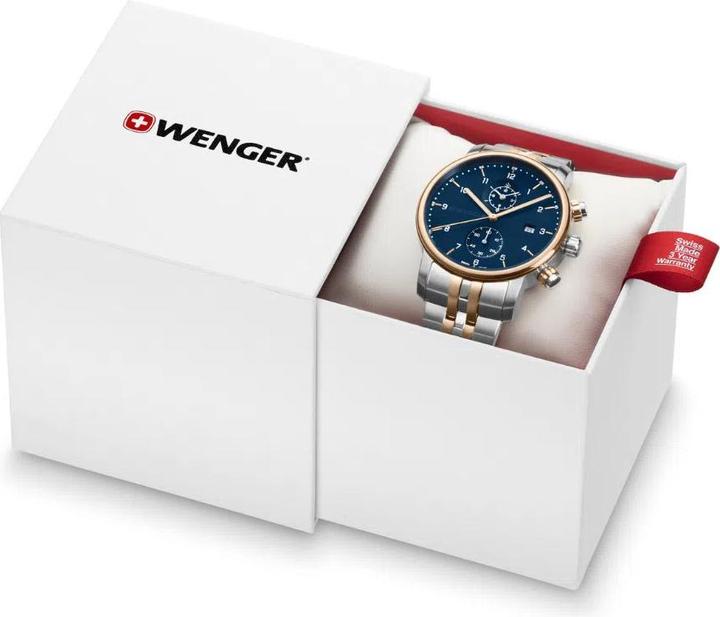 Actual product image Wenger Urban Classic Chrono (Analogue wristwatch, 42 mm)