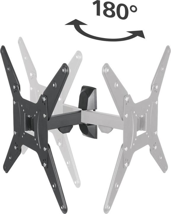 Produktbild Hama TV-Wandhalterung, schwenkbar, neigbar, 165 cm (65") bis 20 kg (Wand, 65", 20 kg)