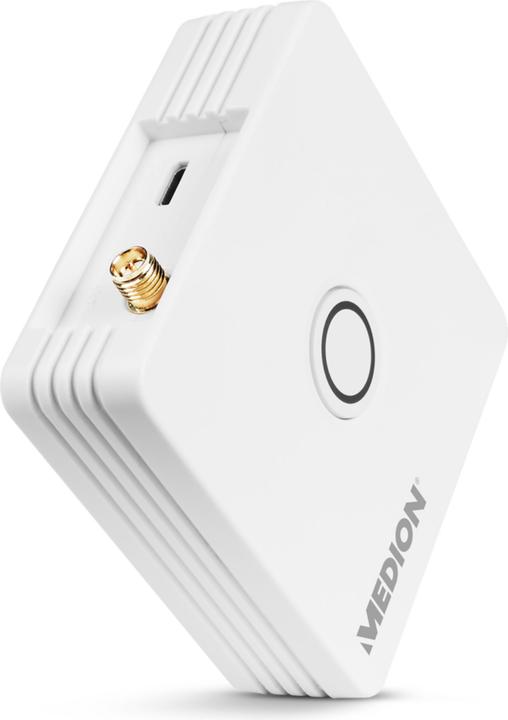 Produktbild Medion P85754 Smart Home Starter Set (lock, adapter plug, 4x door / window contact, smoke detector