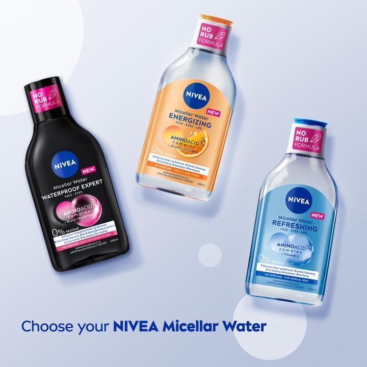 Image du produit NIVEA Eau micellaire Energy Fl 400 ml (Eau micellaire, 400 ml)