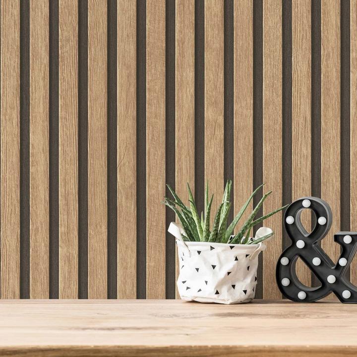 Actual product image Livingwalls Holzpaneele (53 x 1005 cm)