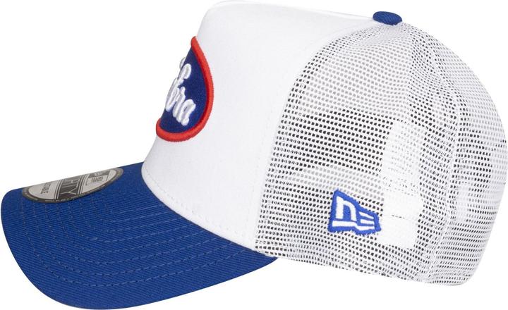 Image du produit New Era A-Frame Trucker Cap - Brand Patch Blanc / Royal (Taille unique)