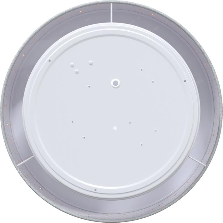 Produktbild VidaXL Deckenleuchte mit sternenförmigem Lampenschirm Grau Ø 30 cm Stoff E27 (E27)