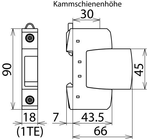 Produktbild Dehn ÜS-Ableiter DEHNguard S 952078 952078