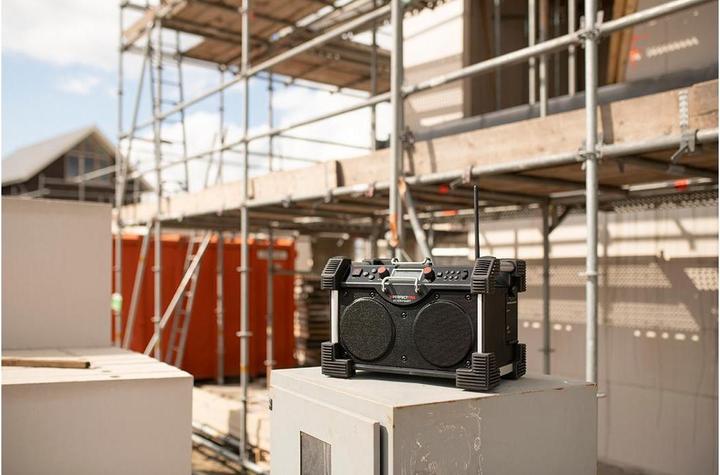 Image du produit PerfectPro - Rockhart RH4- Bouwradio - Bluetooth - Dab+ Radio (DAB+ DAB, FM, NFC, Bluetooth)