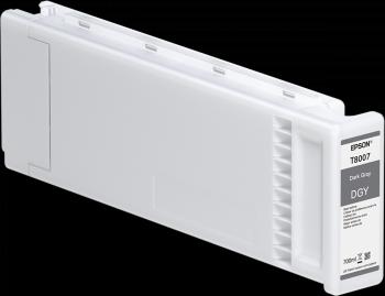 Immagine prodotto Epson Confezione singola grigio scuro T800700 UltraChrome PRO 700ml (DGY)