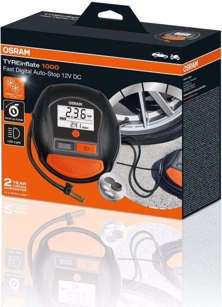 Productafbeelding Osram TYREinflate 1000 OTI1000 (5.50 bar, 0 l)