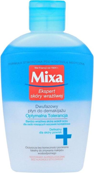 Produktbild Mixa Optimal Tolerance Two-Phase Makeup Remover 125Ml (Make-Up Entferner, 125 ml)