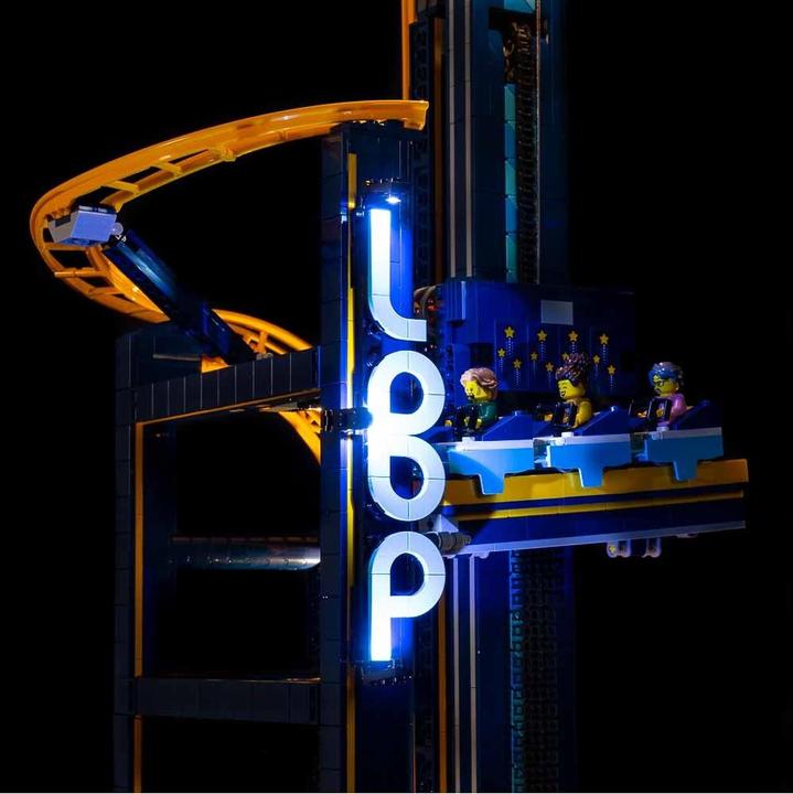 Produktbild Light my bricks LED Licht Set für LEGO 10303 Looping-Achterbahn