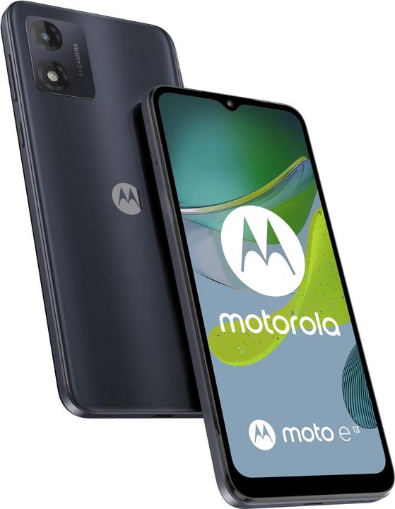 Image du produit Motorola Moto E13 (128 Go, Cosmic black, 6.52", Double SIM, 13 Mpx, 4G)
